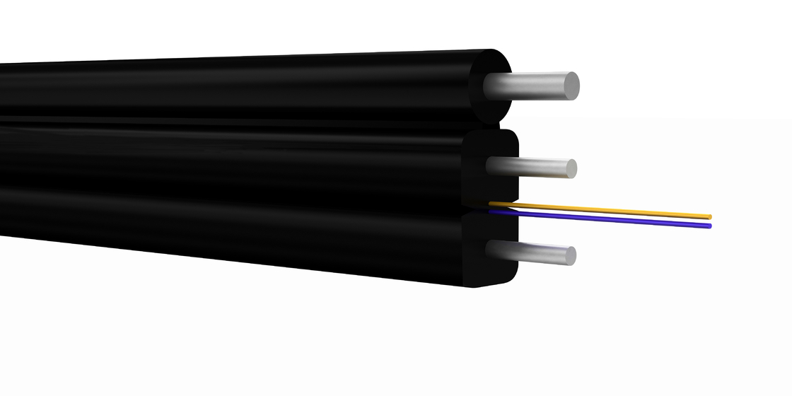 Использование в воздушном FTTH самоподдерживающийся волоконно-оптический кабель для внутреннего и наружного использования