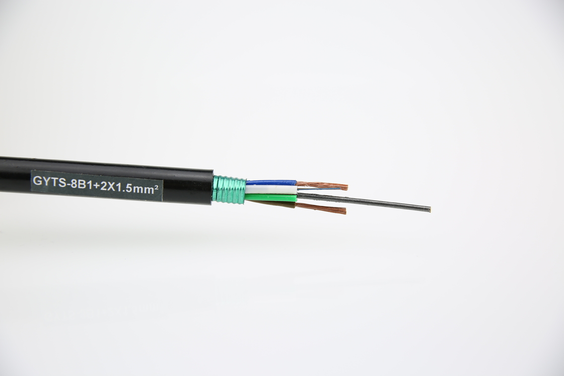Оптический кабель стального бронированного наружного типа GYTS 2-144f Loose Tube Stranded