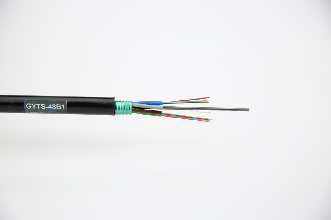 Оптический кабель стального бронированного наружного типа GYTS 2-144f Loose Tube Stranded