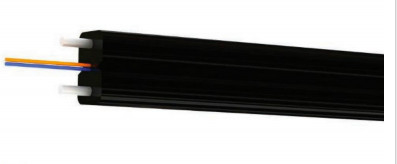 FTTH Drop Cable Single Mode 1-2 Cores GJXFH FRP Прочность член