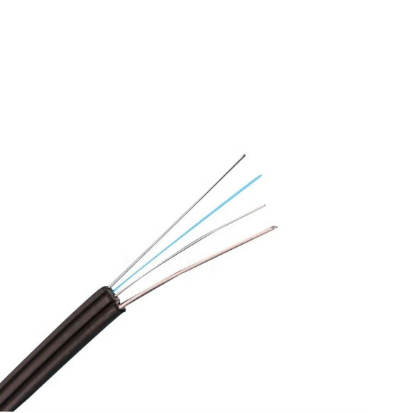 Самоподдерживающийся FTTH волоконно-оптический кабель GJYXCH 1/2 ядра Внутренний Внешний