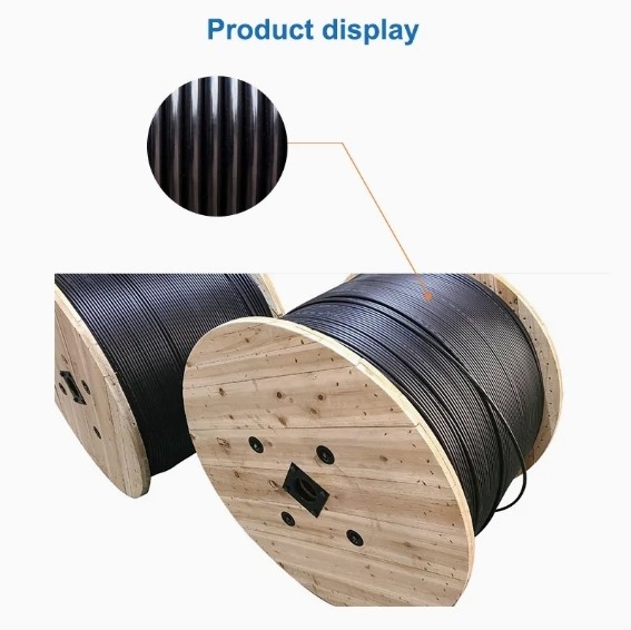 PE или LSZH Jacket Outdoor Armored Fiber Optic Cable с защитой из волокна и стальной ленты G652D