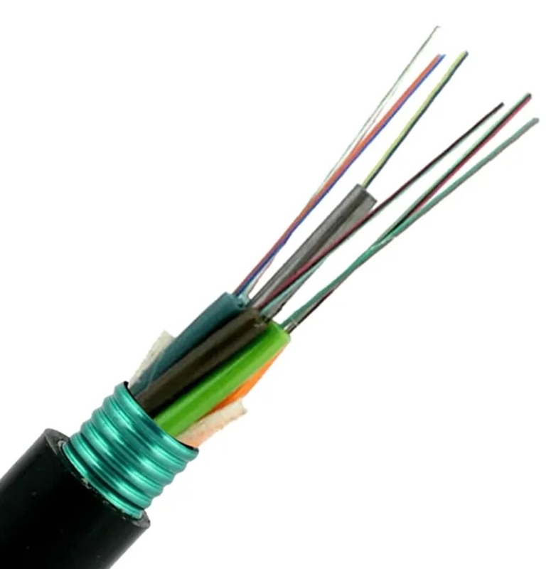 Оптический кабель стального бронированного наружного типа GYTS 2-144f Loose Tube Stranded