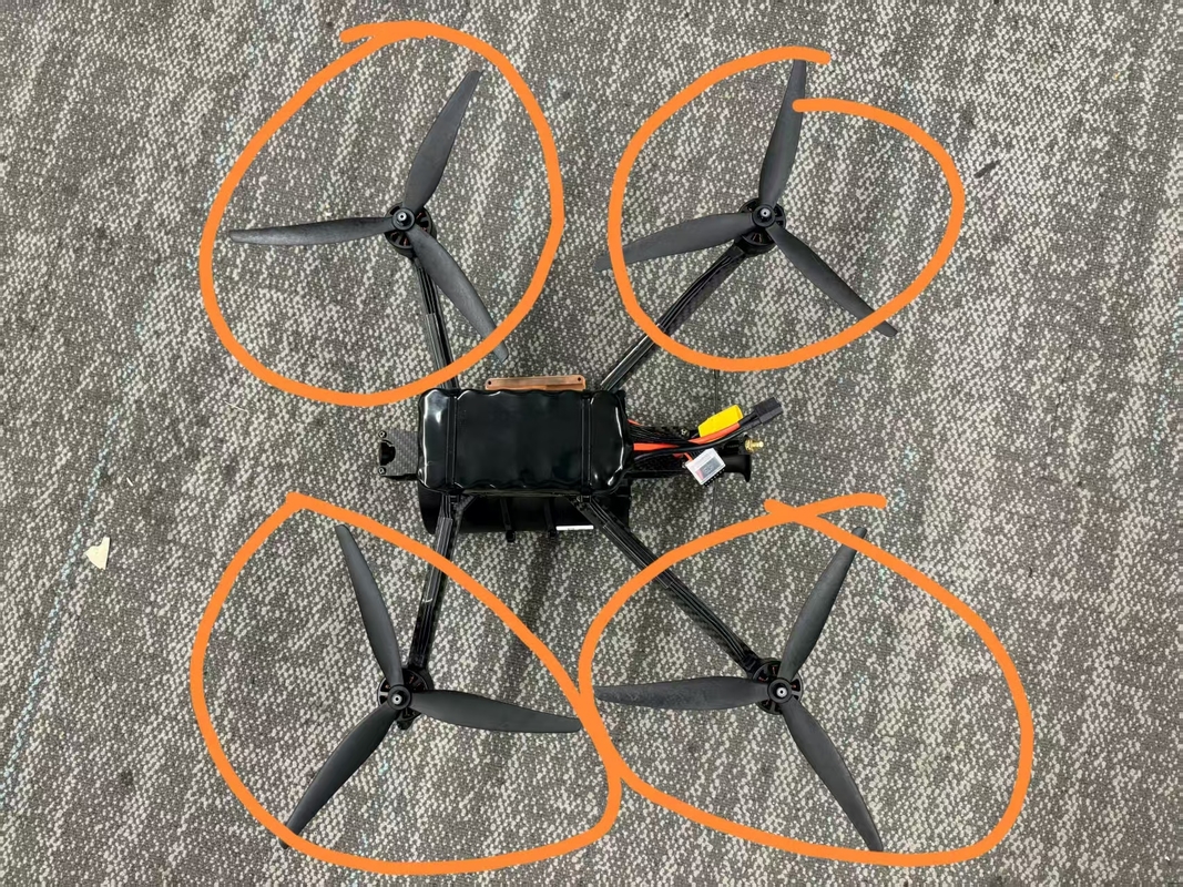 17-дюймовый FPV дрон Дальняя дальность Высокая мощность FPV гоночный дрон 12 кг грузоподъемность