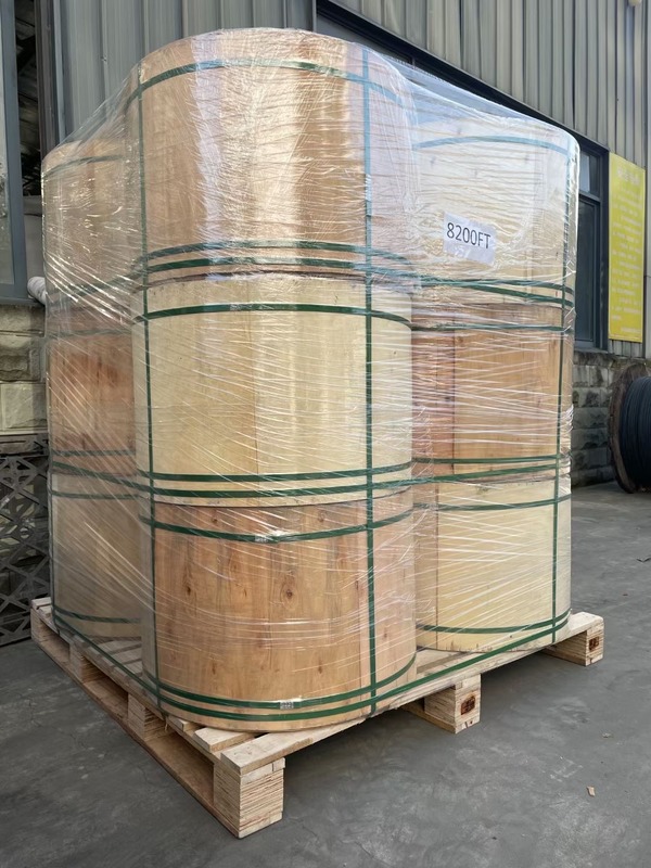 Кабель оптического волокна GYTZA 48 ядров на открытом воздухе Armored пожаробезопасный