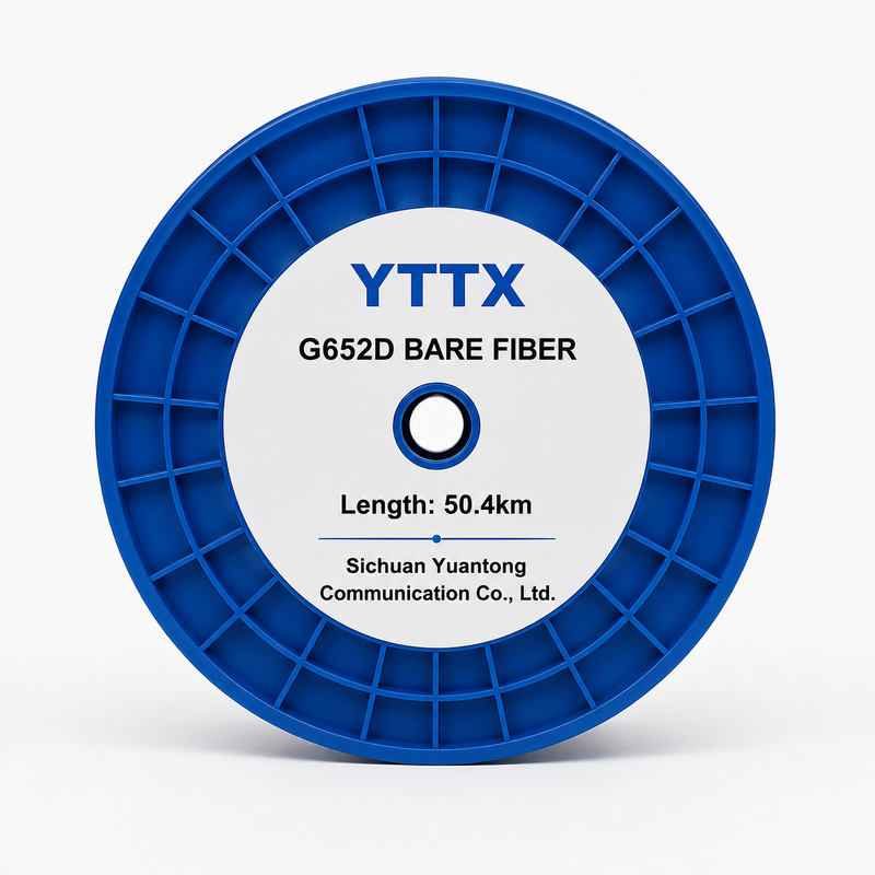 Волокно G652D 48.8KM 50.4KM на катушке SM BARE FIBER, возможна индивидуальная длина