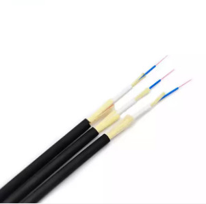 Оптический кабель круга пряжи YTTX обшитый двойником FTTH Aramid