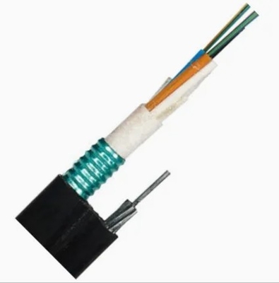 PE или LSZH Jacket Outdoor Armored Fiber Optic Cable с защитой из волокна и стальной ленты G652D