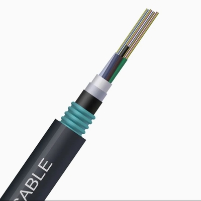 Высокопрочный PBT Loose Tube Fiber Wire GYTA53 с дизайном захоронения и бронированным материалом из алюминиевого сплава