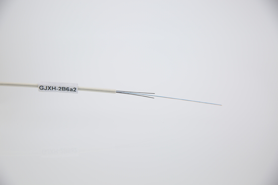 Butterfly shaped introduction of optical cable